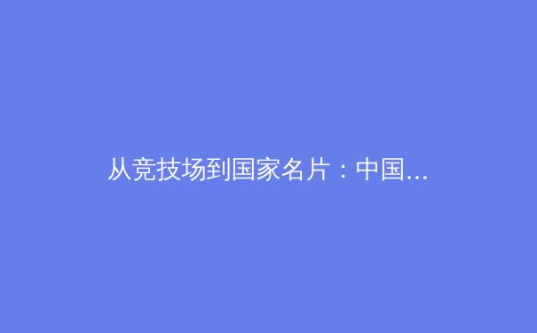 从竞技场到国家名片：中国体育产业的全球化战略与未来挑战 - 2